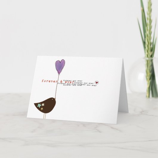 Valentinstag-Karte Feiertagskarte (Vorderseite)