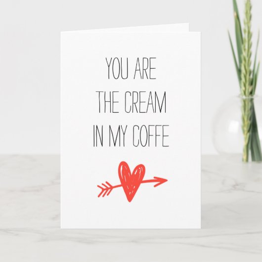 Valentinstag-Karte Feiertagskarte (Vorderseite)