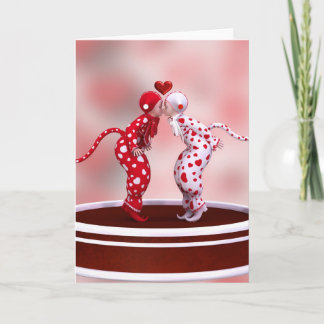 Valentinstag-Karte Feiertagskarte