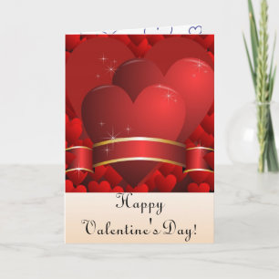 Valentinstag-Karte Feiertagskarte