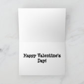 Valentinstag-Karte Feiertagskarte (Innenseite)