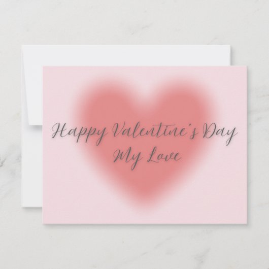 Valentinstag-Karte Feiertagskarte (Vorderseite)