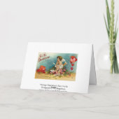 Valentinstag-Karte Feiertagskarte (Rückseite)