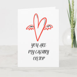 Valentinstag-Karte Feiertagskarte