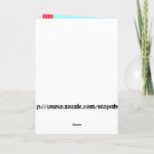 Valentinstag-Karte Feiertagskarte (Rückseite)