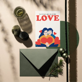 Valentinstag-Karte Feiertagskarte