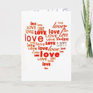 Valentinstag-Karte Feiertagskarte