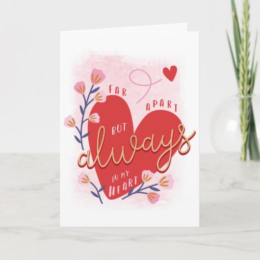Valentinstag-Karte Feiertagskarte (Vorderseite)