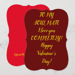 Valentinstag-Karte Feiertagskarte