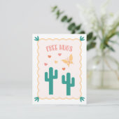 Valentinstag-Karte "Freie Hugs" Karte (Stehend Vorderseite)