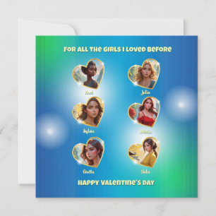 Valentinstag-Karte für Bachelorette Einladung