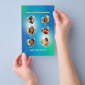 Valentinstag-Karte für Bachelorette Flyer (Handgriff)