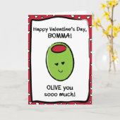 Valentinstag-Karte für Bomma Karte (Gelbe Blume)