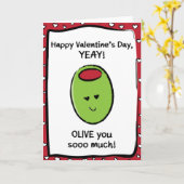 Valentinstag-Karte für das Jahr Karte (Gelbe Blume)