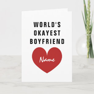 Valentinstag-Karte für den guten Freund der Welt Feiertagskarte