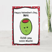 Valentinstag Karte für den Ima (Vorderseite)