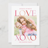 Valentinstag-Karte für die Liebe Feiertagskarte (Vorderseite)