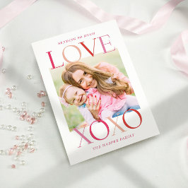 Valentinstag-Karte für die Liebe Feiertagskarte