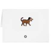 Valentinstag-Karte für die Pawfect Fair (Rückseite Horizontal)