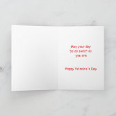 Valentinstag-Karte für Godson Feiertagskarte (Innenseite)