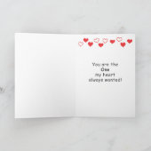 Valentinstag-Karte für Ihre besondere Karte (Innenseite)