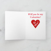 Valentinstag Karte für Katzenliebhaber und Cowboys (Innenseite)