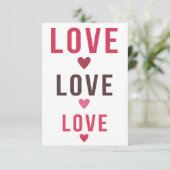 Valentinstag-Karte für Kinder Einladung (Stehend Vorderseite)