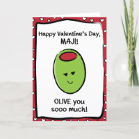 Valentinstag-Karte für Maji