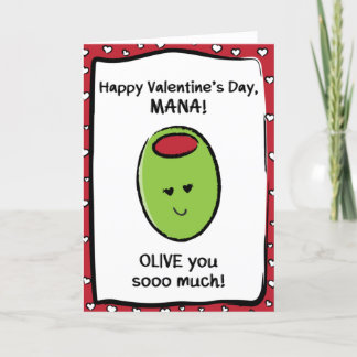 Valentinstag-Karte für Mana Karte