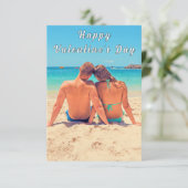 Valentinstag-Karte für personalisiertes benutzerde Karte (Stehend Vorderseite)
