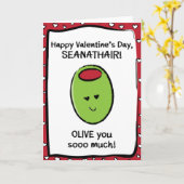 Valentinstag-Karte für Seanathair Karte (Gelbe Blume)
