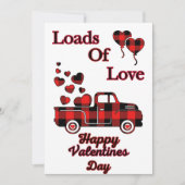 Valentinstag-Karte, heartfelt Valentinstag Feiertagskarte (Vorderseite)