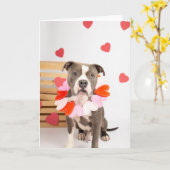 Valentinstag-Karte Karte (Gelbe Blume)