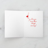Valentinstag-Karte Karte (Innenseite)
