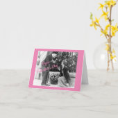 Valentinstag-Karte Karte (Gelbe Blume)