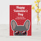 Valentinstag-Karte Karte (Gelbe Blume)