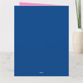 Valentinstag-Karte Karte (Rückseite)