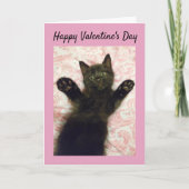 Valentinstag-Karte Karte (Vorderseite)