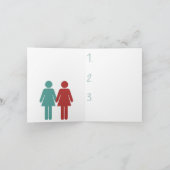 Valentinstag-Karte - Lesben Karte (Innenseite)