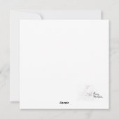 Valentinstag-Karte mit Cherubs Feiertagskarte (Rückseite)