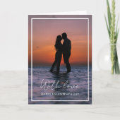 Valentinstag-Karte - mit Liebe Einladung (Vorderseite)