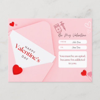 Valentinstag-Karte - Pharmakologie Thema 2 Feiertagspostkarte