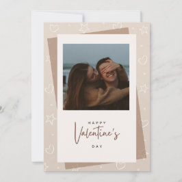 Valentinstag-Karte, Romantik-Karte, Liebe-Karte Feiertagskarte