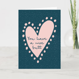 Valentinstag-Karte, Sie haben einen schönen Hinter Feiertagskarte