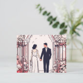 Valentinstag Karten (Stehend Vorderseite)