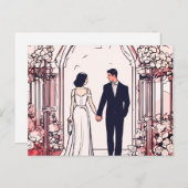 Valentinstag Karten (Vorne/Hinten)