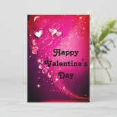 Valentinstag Karten (Stehend Vorderseite)