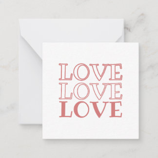 Valentinstag-Karten Mitteilungskarte
