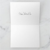 Valentinstag-Kartenleuchten regnen Karte (Innenseite)