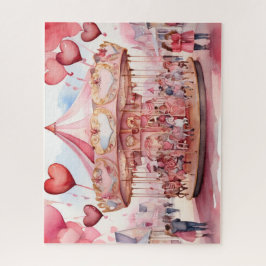 Valentinstag-Karussell Puzzle